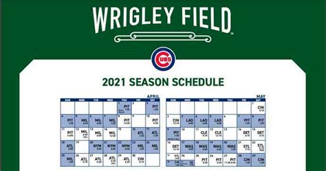 chicago cubs tickets 2021
